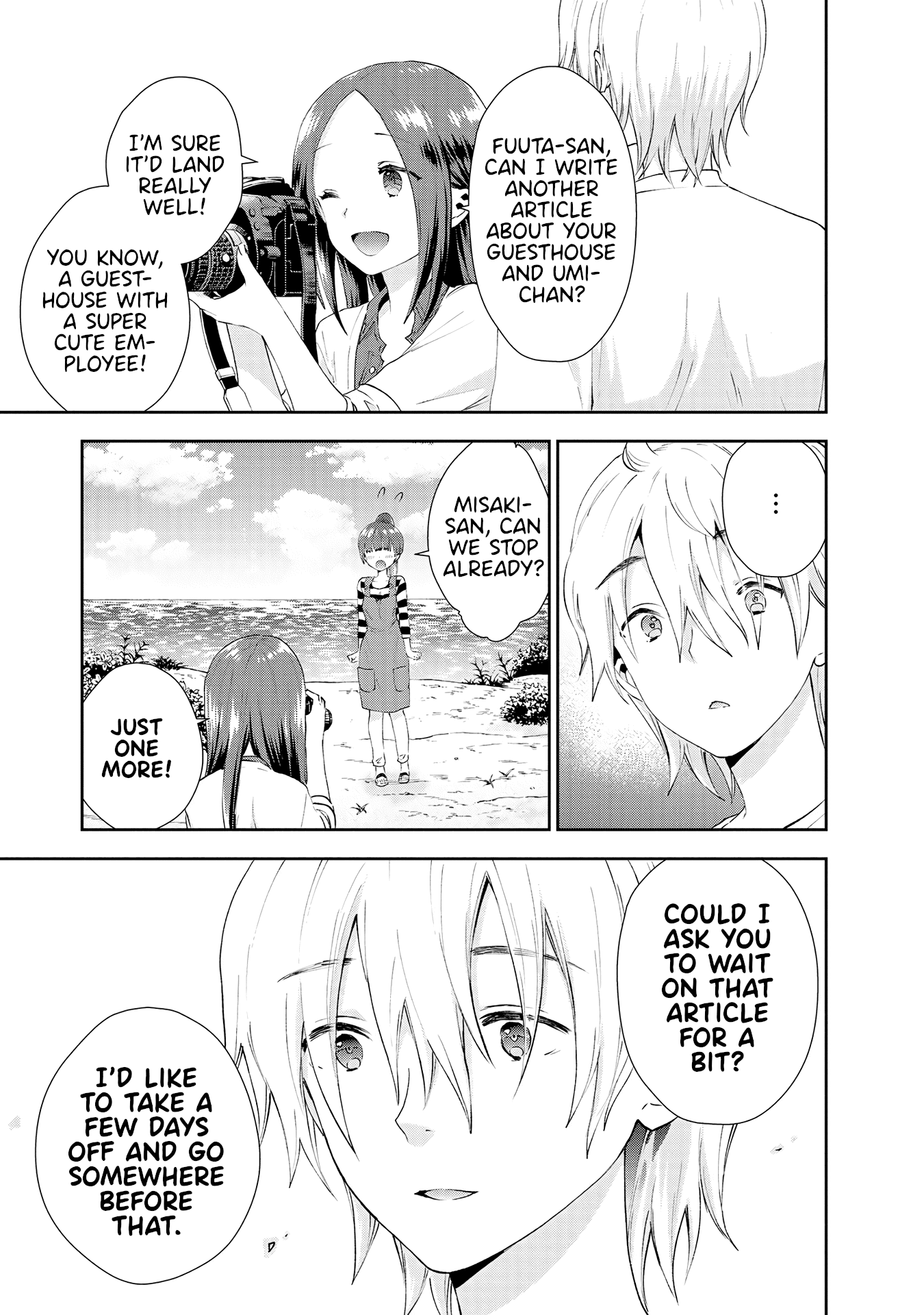 Umisaki Lilac Chapter 32 page 11 - Chapter 32: It's Been a While!