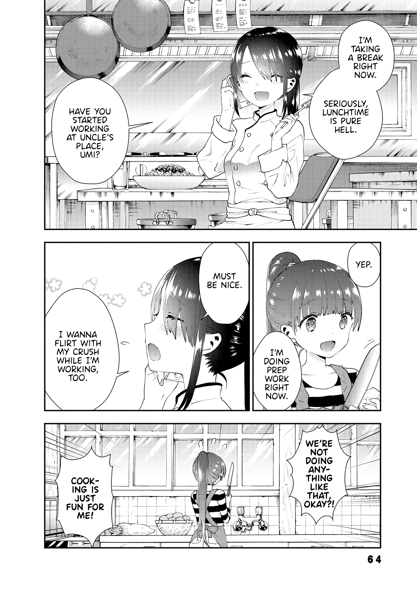 Umisaki Lilac Chapter 32 page 2 - Chapter 32: It's Been a While!