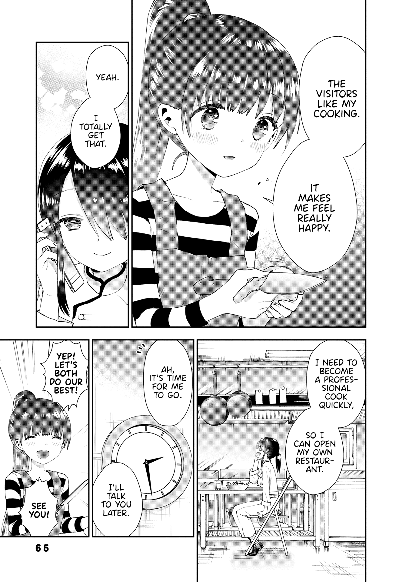 Umisaki Lilac Chapter 32 page 3 - Chapter 32: It's Been a While!