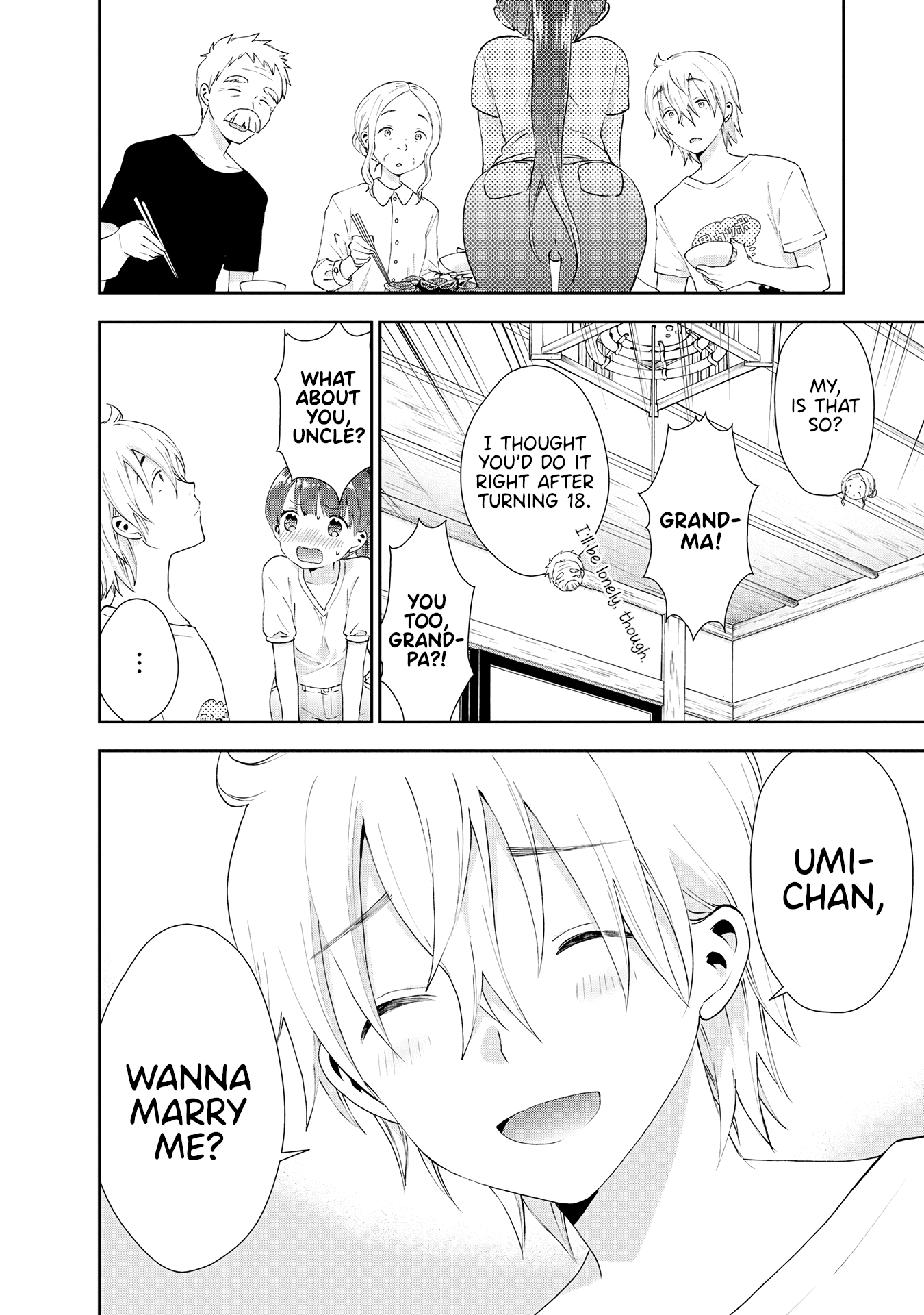 Umisaki Lilac Chapter 33 page 6 - Chapter 33: Nono-Chan and Kojima