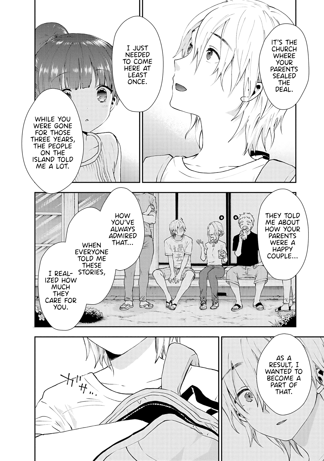 Umisaki Lilac Chapter 34 page 11 - Chapter 34: A Place I Want to Visit With You