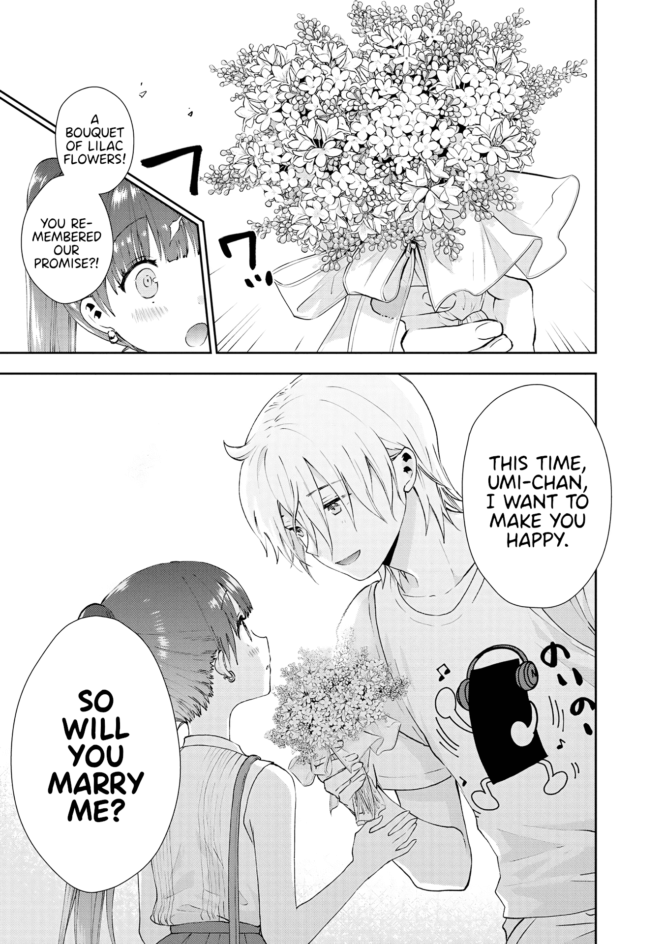 Umisaki Lilac Chapter 34 page 12 - Chapter 34: A Place I Want to Visit With You