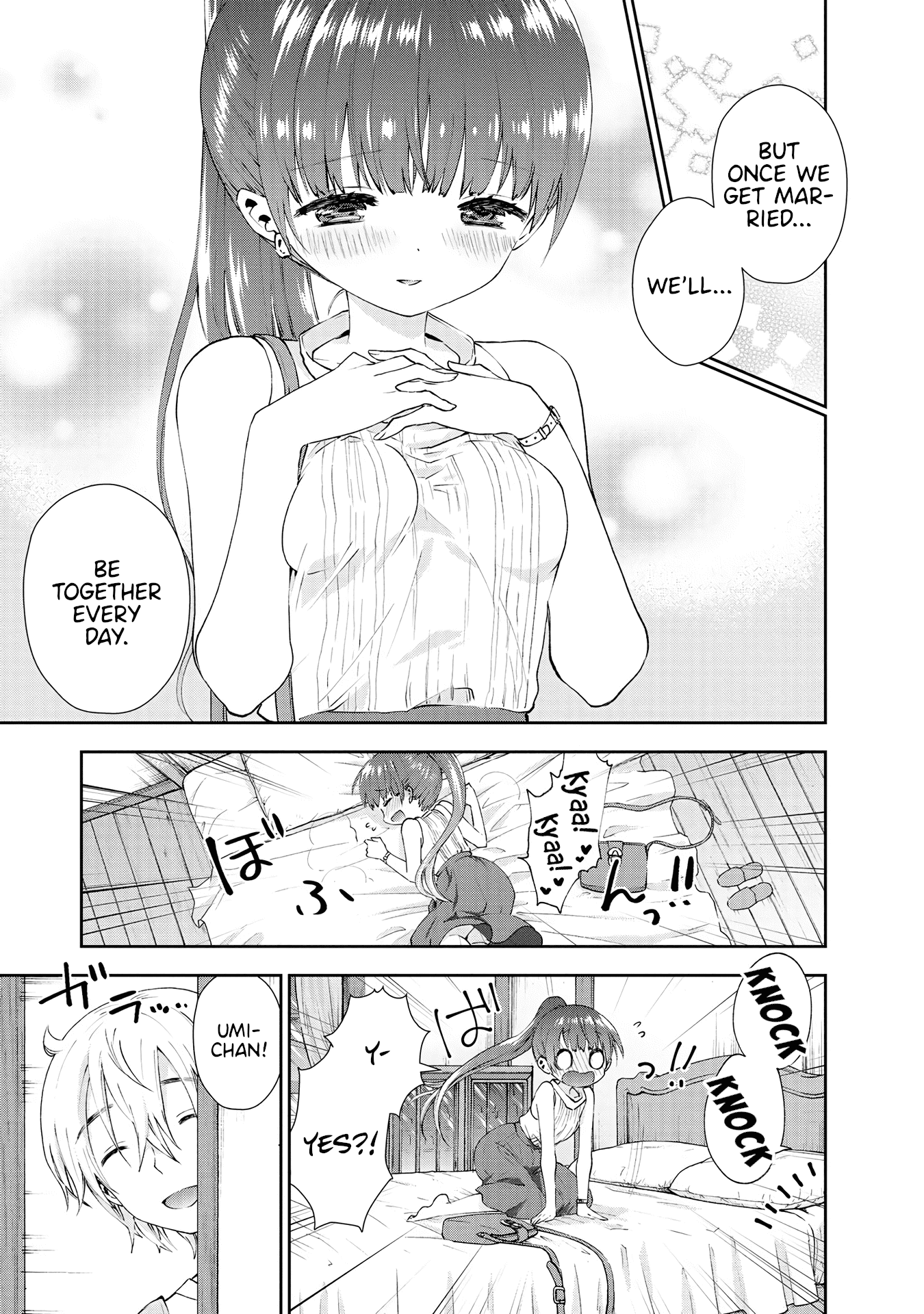 Umisaki Lilac Chapter 35 page 3 - Chapter 35: Always Together