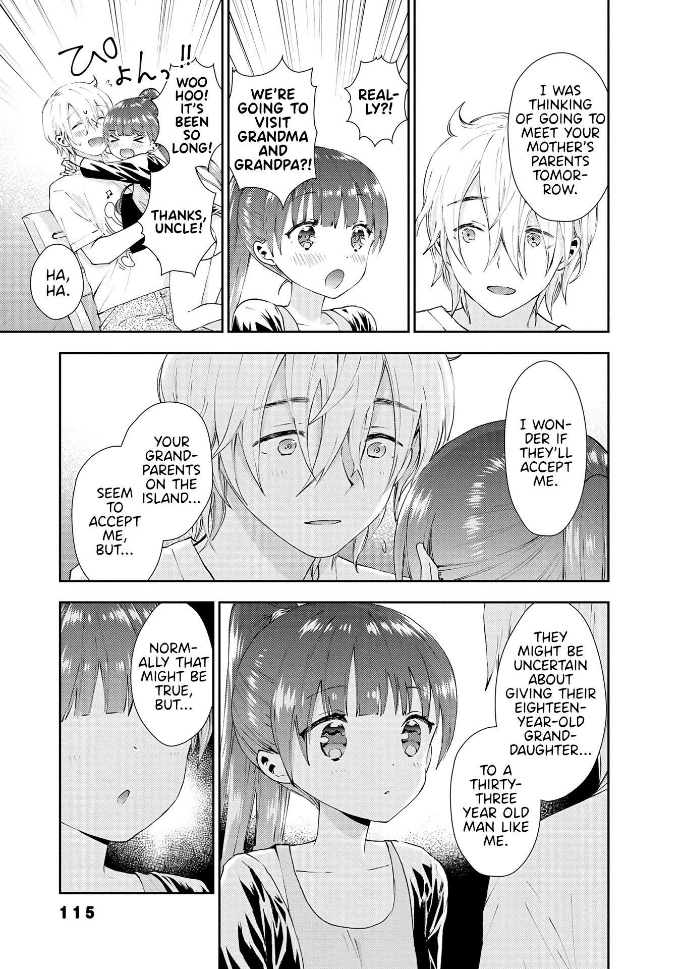 Umisaki Lilac Chapter 35 page 9 - Chapter 35: Always Together