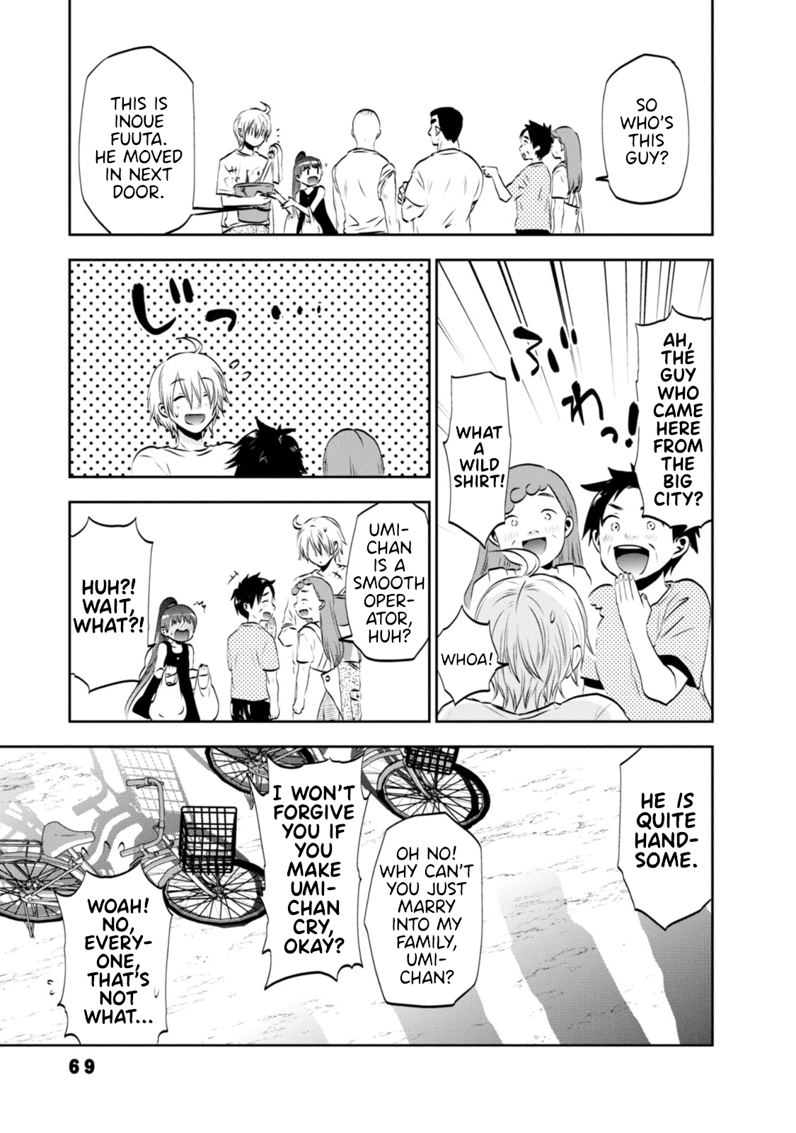 Umisaki Lilac Chapter 5 page 11 - Chapter 5: Everyone from the Island and Umi and Uncle