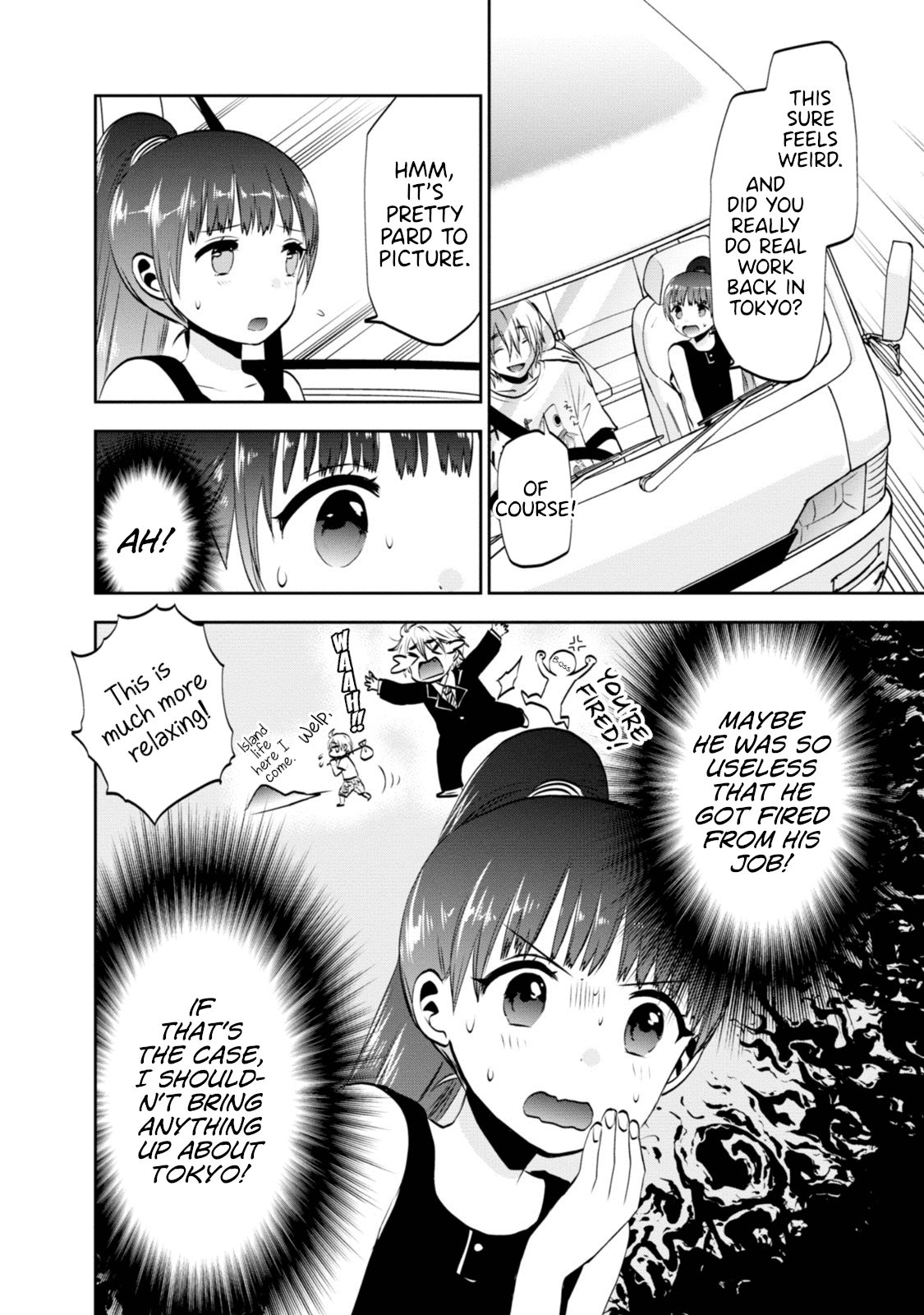 Umisaki Lilac Chapter 5 page 4 - Chapter 5: Everyone from the Island and Umi and Uncle