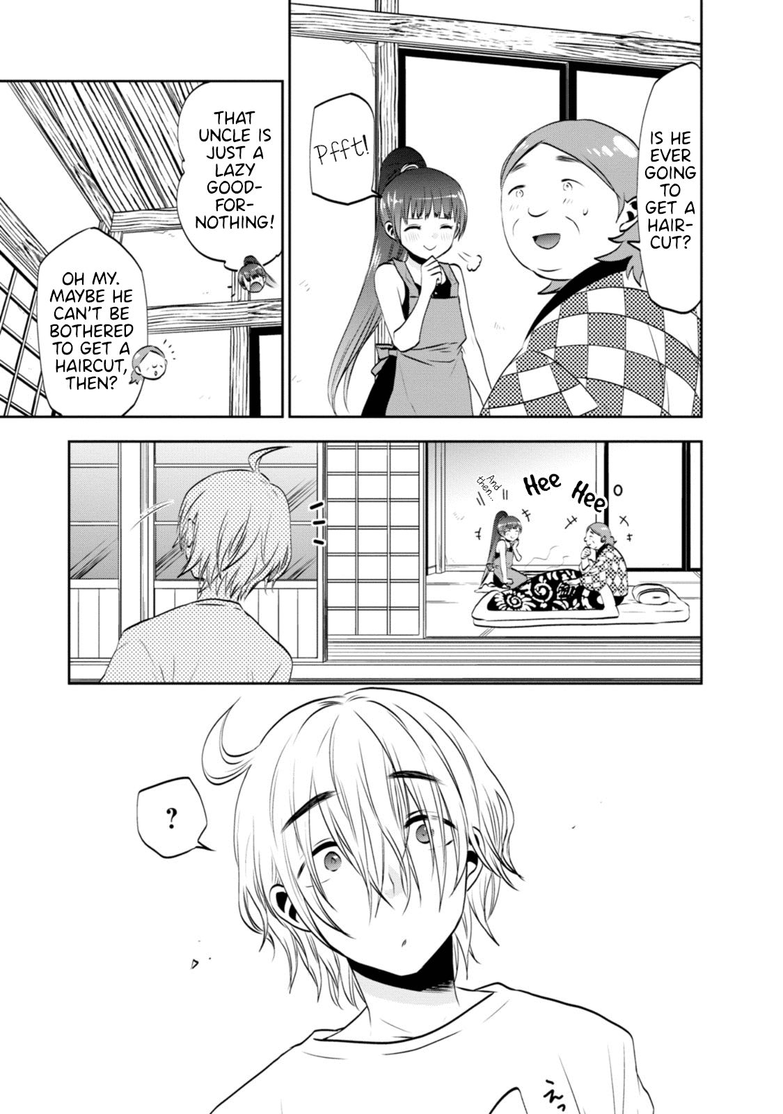 Umisaki Lilac Chapter 5 page 7 - Chapter 5: Everyone from the Island and Umi and Uncle