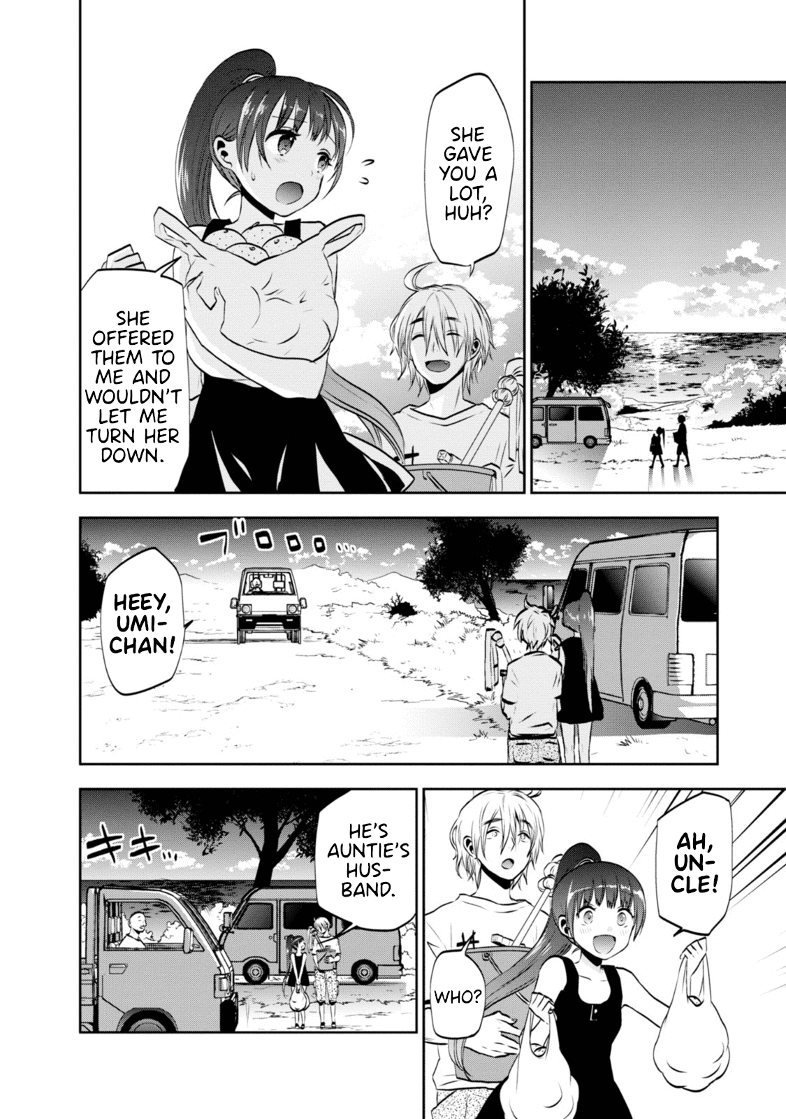 Umisaki Lilac Chapter 5 page 8 - Chapter 5: Everyone from the Island and Umi and Uncle