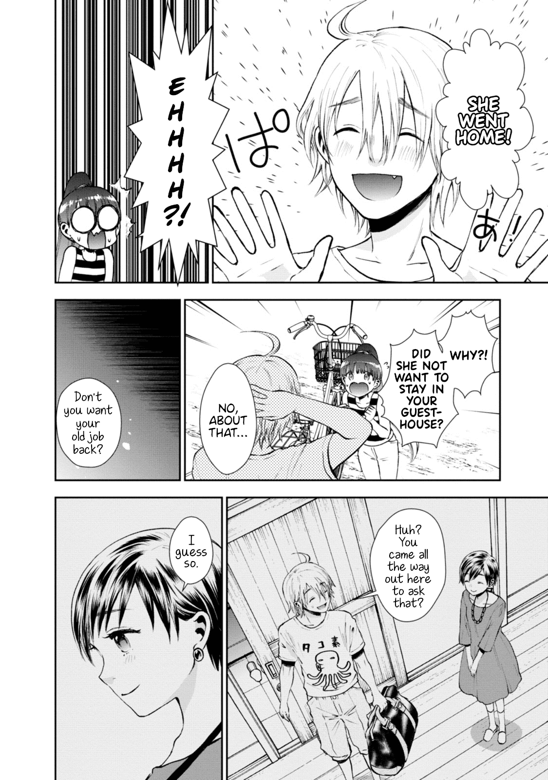 Umisaki Lilac Chapter 6 page 12 - Chapter 6: The First Customer