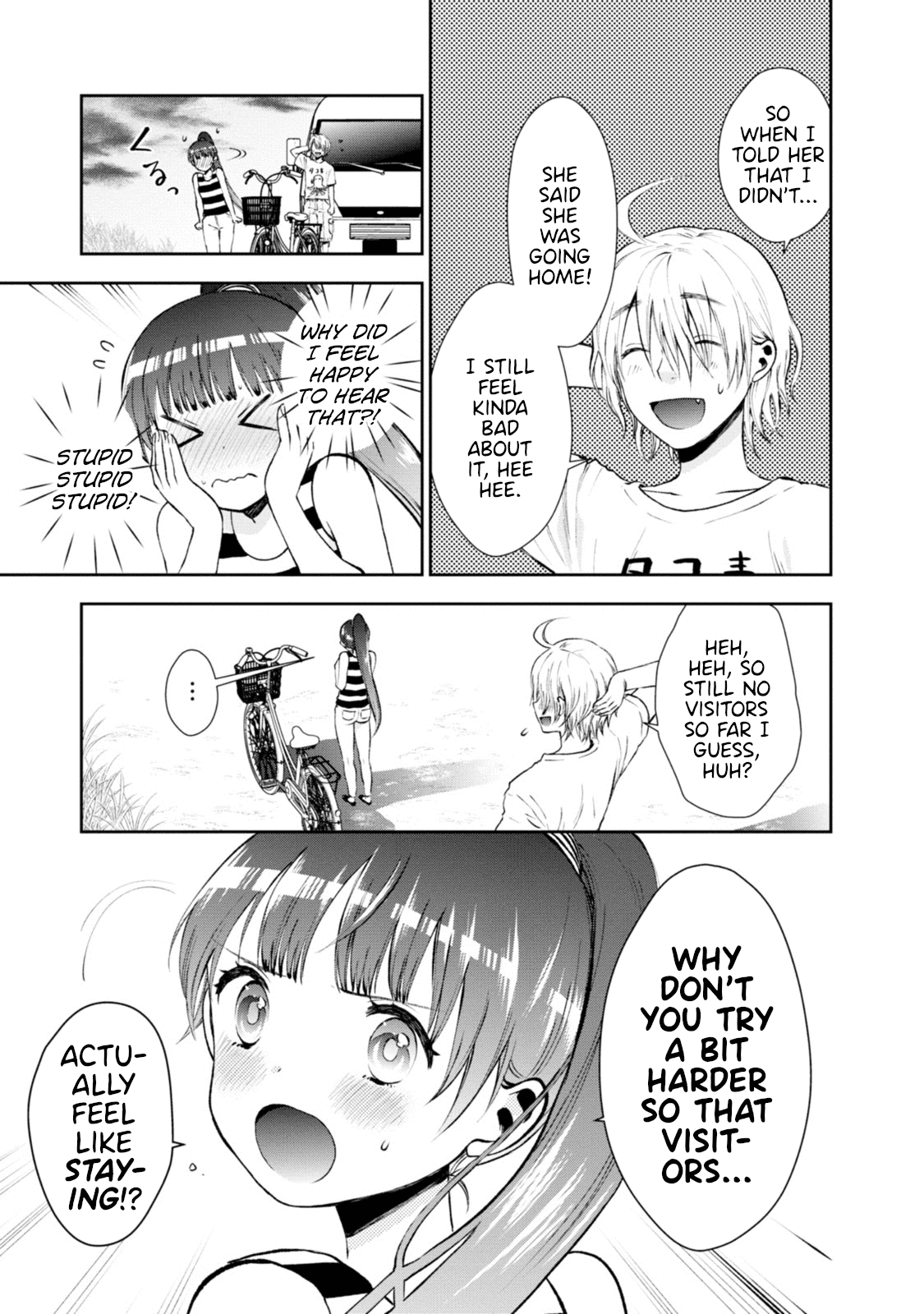 Umisaki Lilac Chapter 6 page 13 - Chapter 6: The First Customer