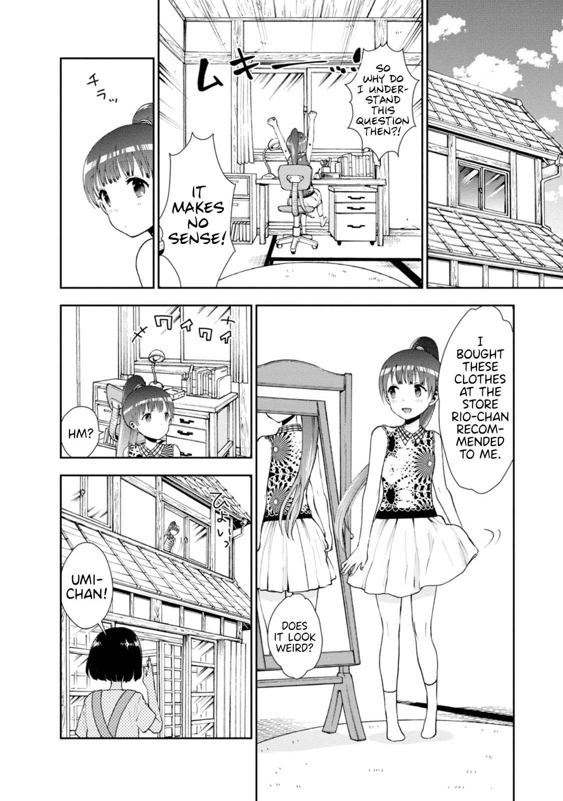 Umisaki Lilac Chapter 7 page 2 - Chapter 7: Studying and Western Clothes