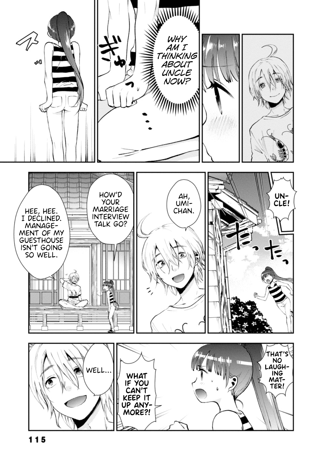 Umisaki Lilac Chapter 8 page 9 - Chapter 8: Confession