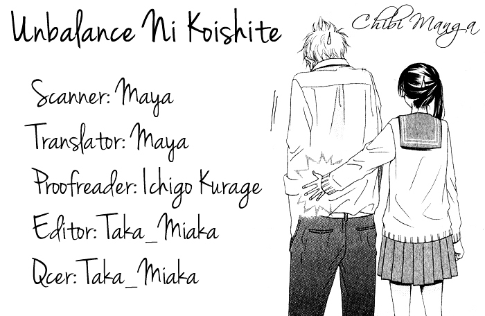 Unbalance Ni Koishite Chapter 0 page 1 - Chapter ibi-manga : [Oneshot]