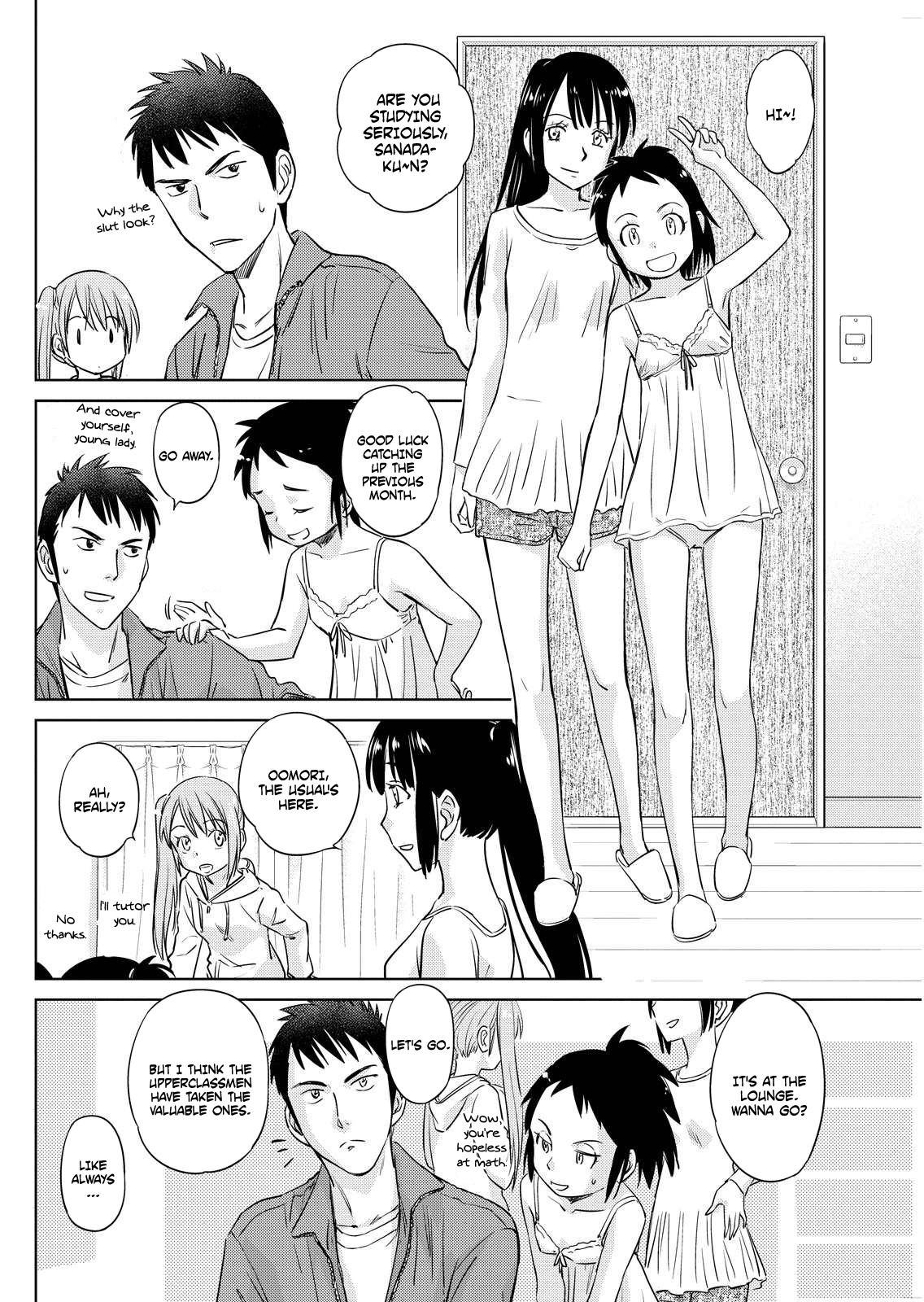Unbalance School Life Chapter 4 page 12 - Chapter 4: Because she was once a man