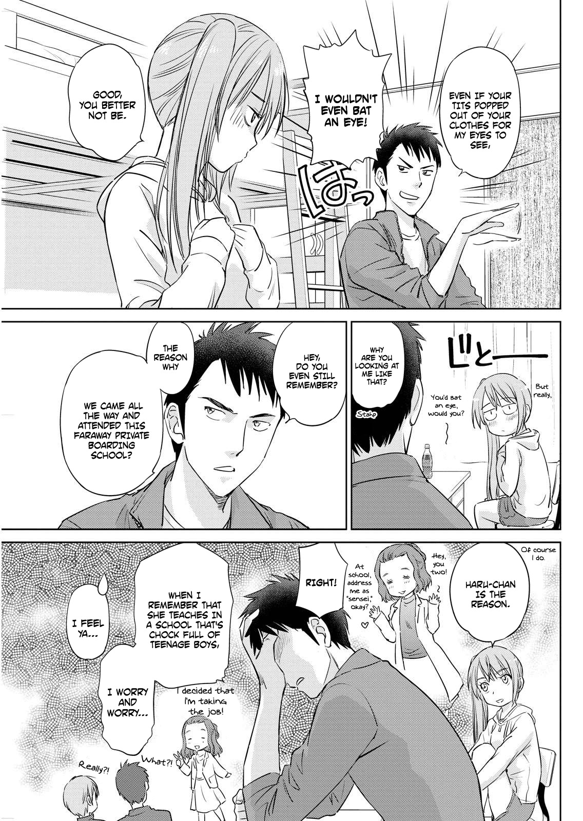 Unbalance School Life Chapter 4 page 9 - Chapter 4: Because she was once a man