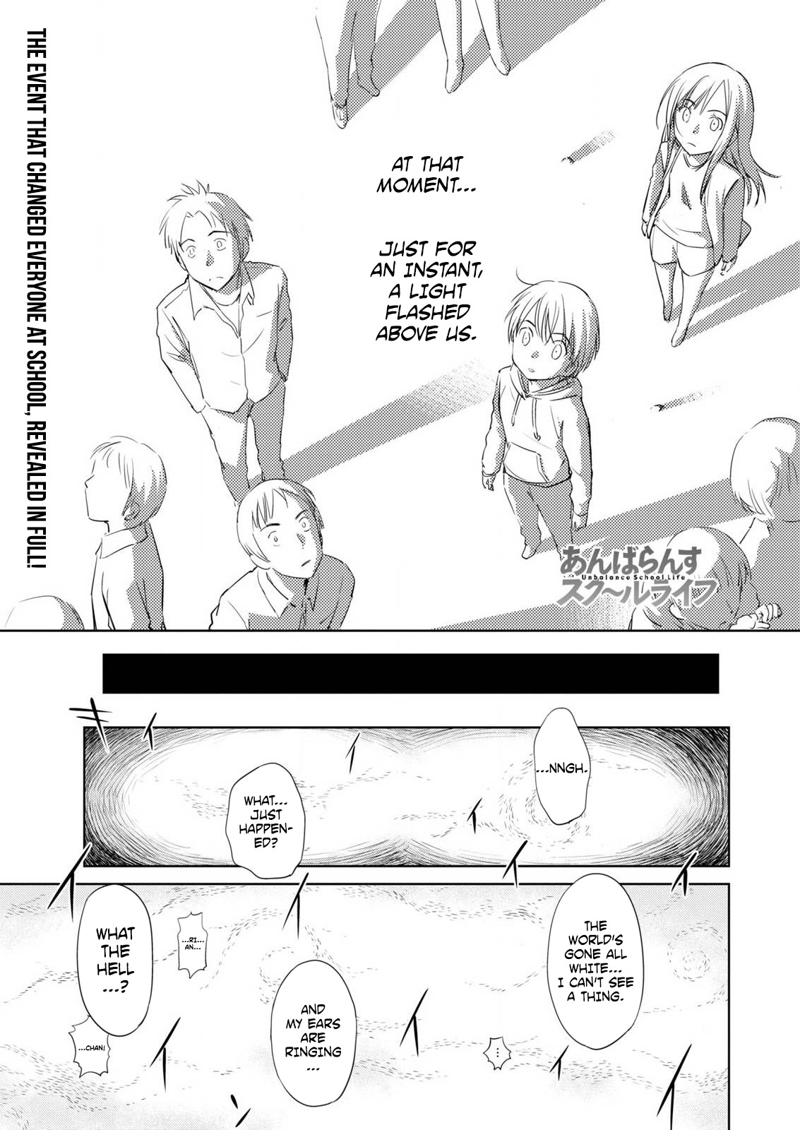 Unbalance School Life Chapter 7 page 1 - Chapter 7: Strange Fog