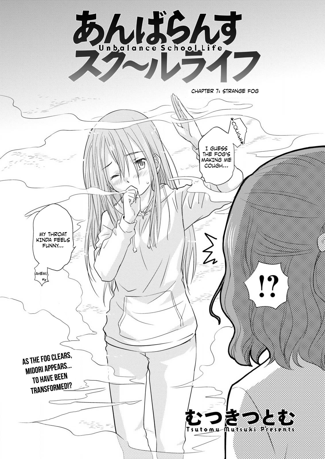 Unbalance School Life Chapter 7 page 3 - Chapter 7: Strange Fog