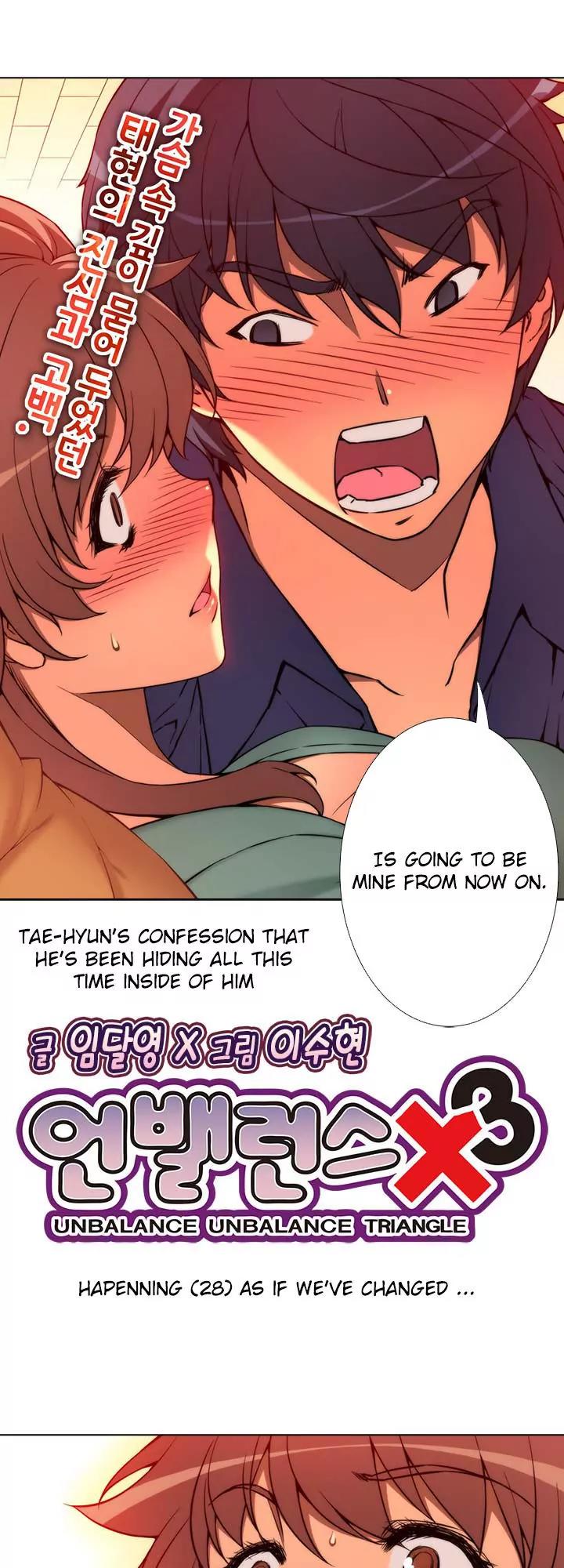 Unbalance x 3 Chapter 28.2 page 5 - Chapter 28.2: Happening (28.2) As if we've changed... (2)