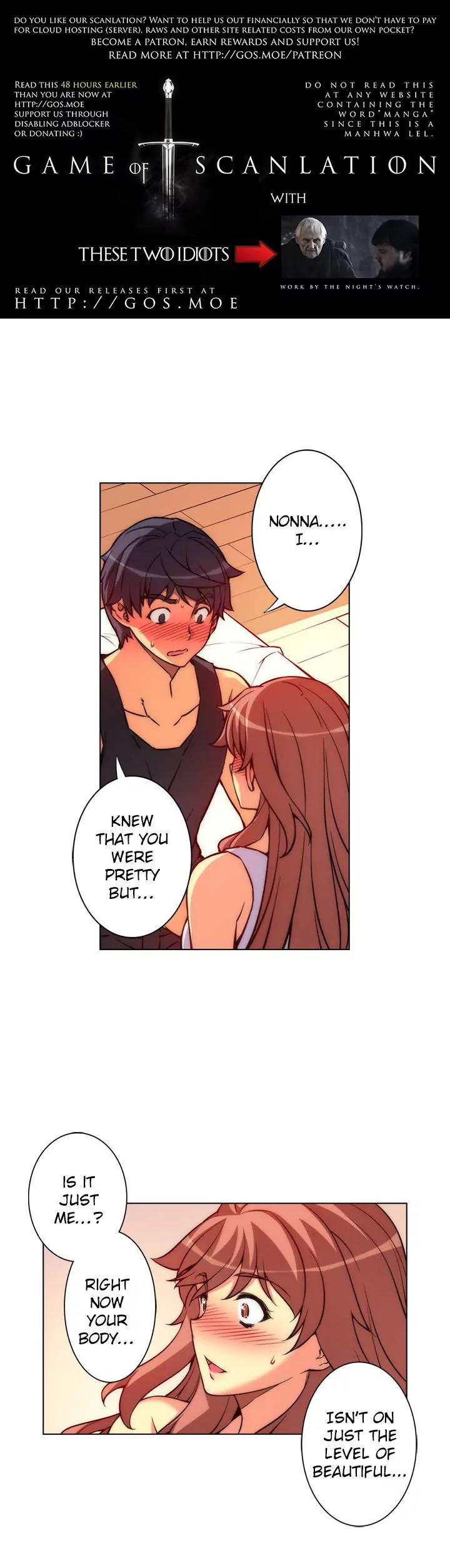 Unbalance x 3 Chapter 28.4 page 2 - Chapter 28.4: Happening (28.4) Lay down and spread your legs (2)