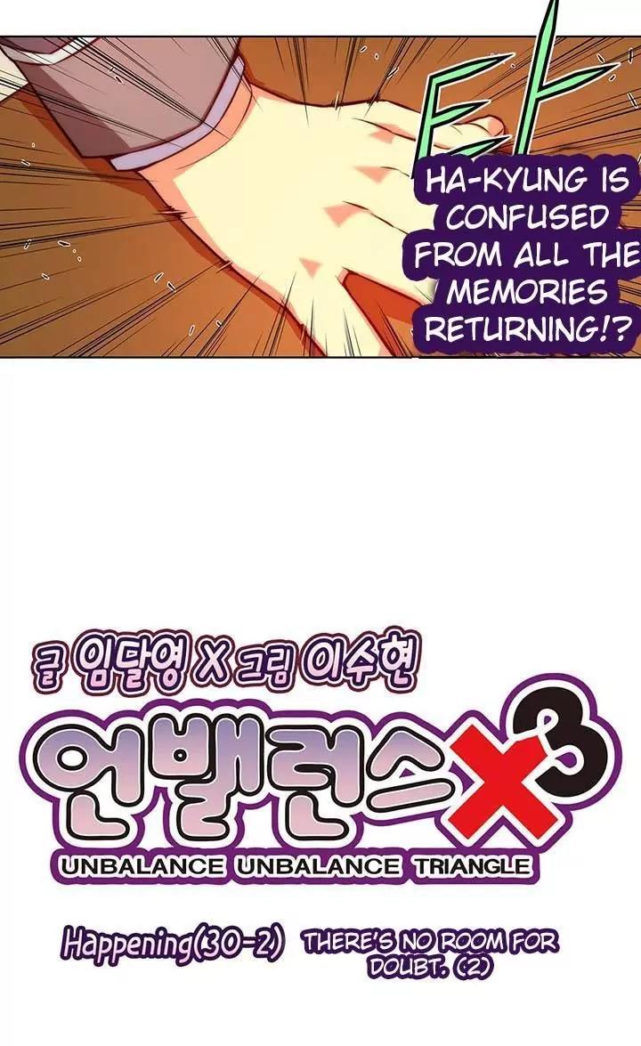 Unbalance x 3 Chapter 30.2 page 4 - Chapter 30.2: Happening (30.2) There's no room for doubt (2)
