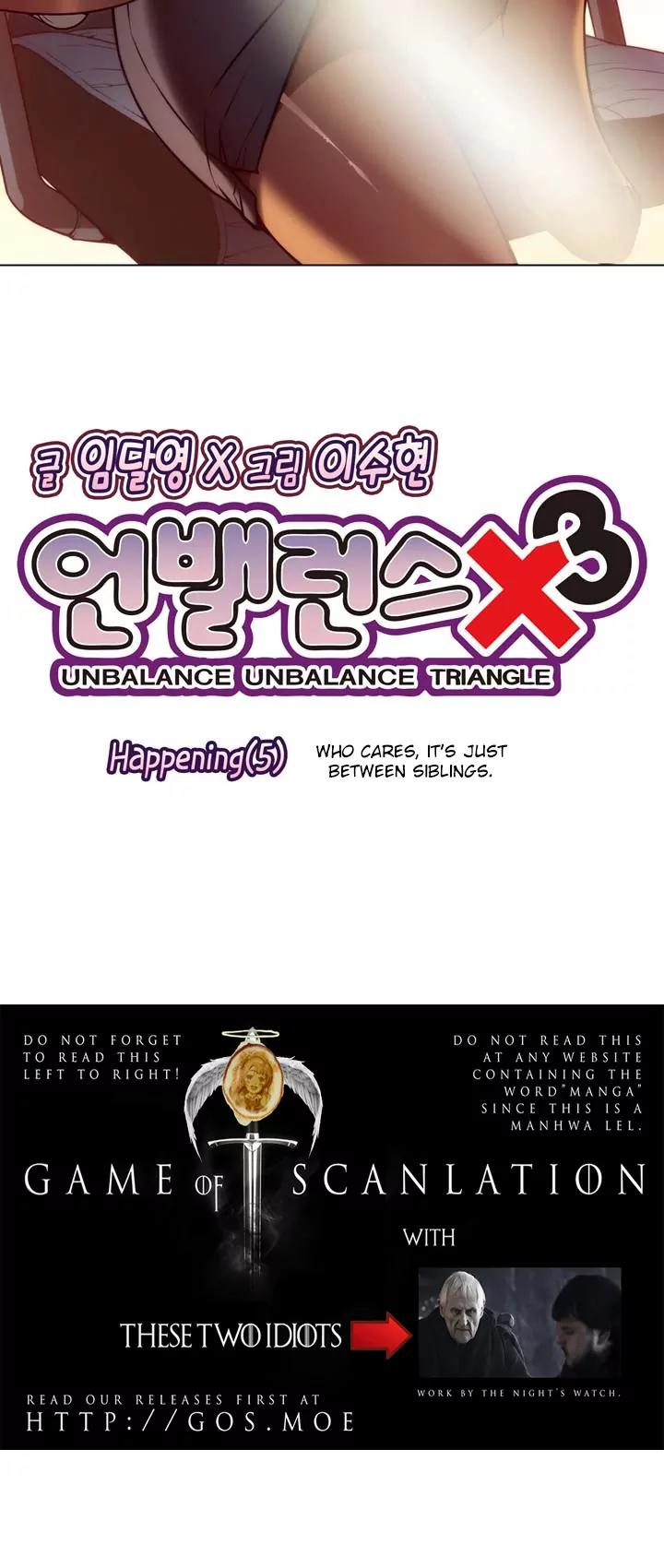 Unbalance x 3 Chapter 5 page 4 - Chapter 5: Happening (5) Who Cares, It's Just Between Siblings