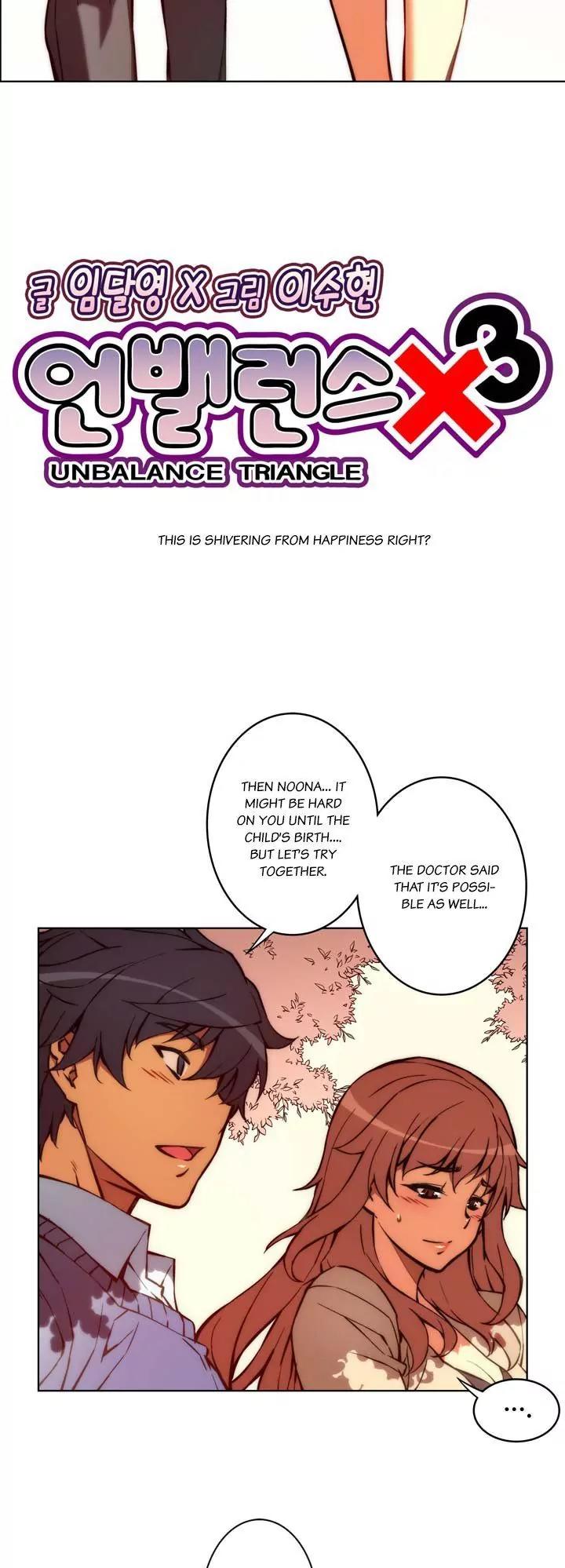 Unbalance x 3 Chapter 54.2 page 5 - Chapter 54.2: Happening (54.2) This Is Shivering From Happiness Right