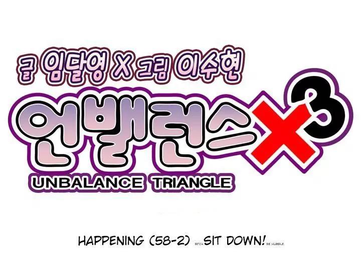 Unbalance x 3 Chapter 58.2 page 6 - Chapter 58.2: Happening (58.2) Sit Down!