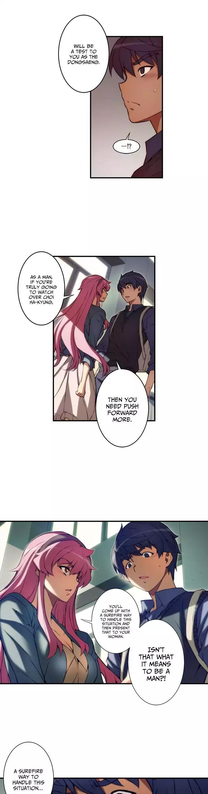 Unbalance x 3 Chapter 69.2 page 8 - Chapter 69.2: Happening (69.2) Isn't that What It Means to be a Man?!