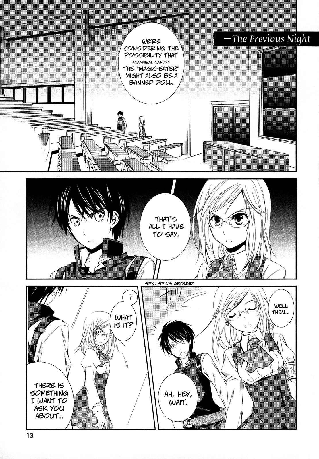 Unbreakable Machine Doll. Chapter 11.6 page 16 - Chapter 11 v6 : ep.11 - one's true self. 1 + ex. 01 - The Contract