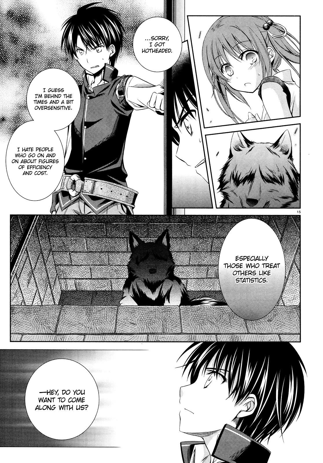 Unbreakable Machine Doll. Chapter 19.2 page 16 - Chapter 19 v2 : ep.19 - a stupid question. 1