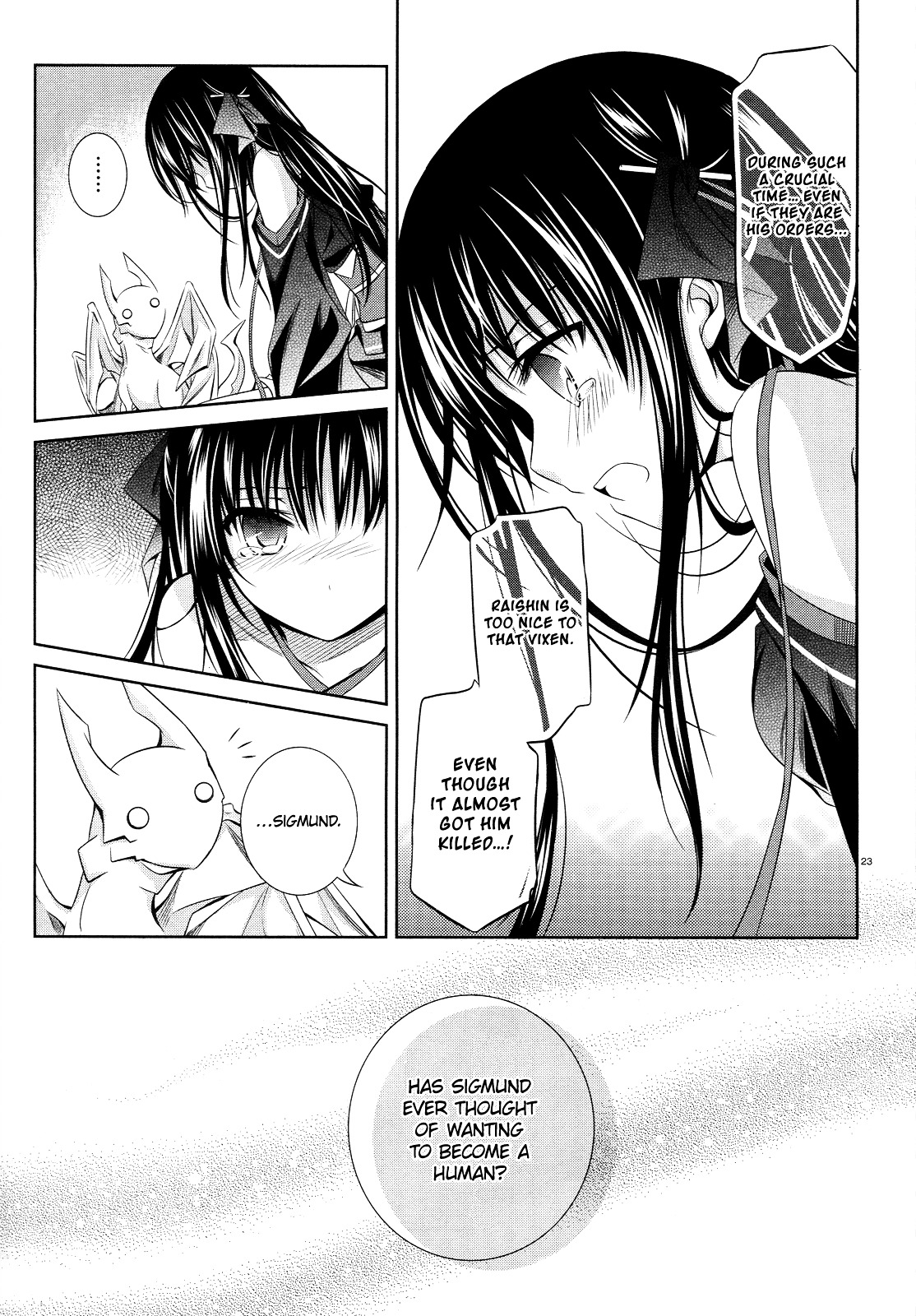 Unbreakable Machine Doll. Chapter 19.2 page 24 - Chapter 19 v2 : ep.19 - a stupid question. 1