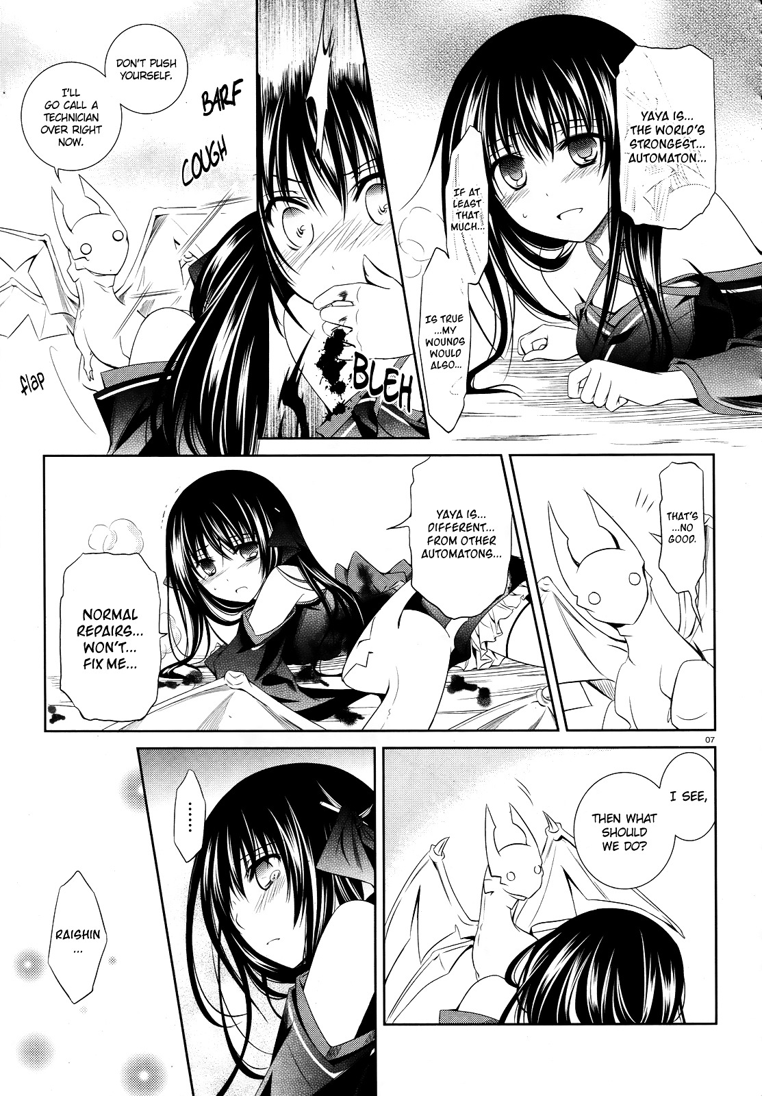 Unbreakable Machine Doll. Chapter 20.2 page 8 - Chapter 20 v2 : ep.20 - a stupid question. 2