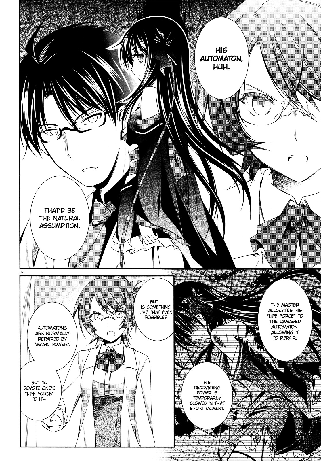 Unbreakable Machine Doll. Chapter 21.2 page 10 - Chapter 21 v2 : ep.21 - a stupid question. 3