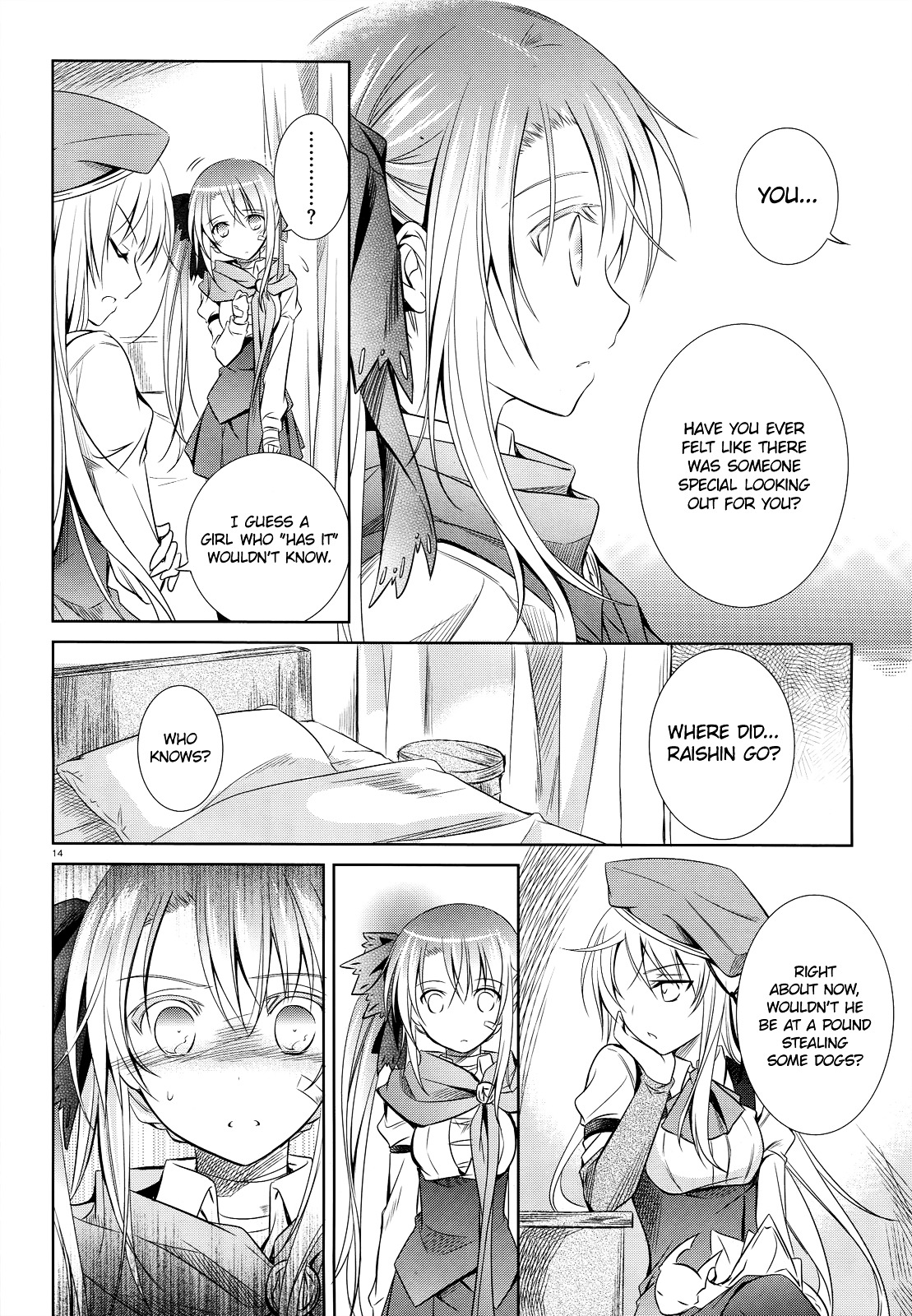 Unbreakable Machine Doll. Chapter 27.2 page 13 - Chapter 27 v2 : ep.27 - The ''Sword angel'' dances on a palm. 1