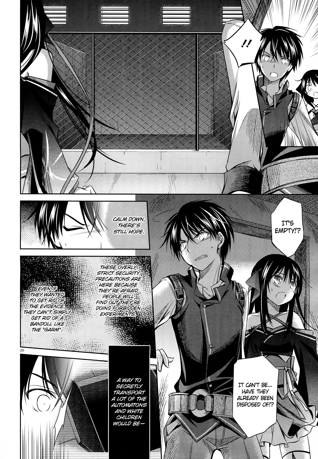 Unbreakable Machine Doll. Chapter 27.2 page 19 - Chapter 27 v2 : ep.27 - The ''Sword angel'' dances on a palm. 1