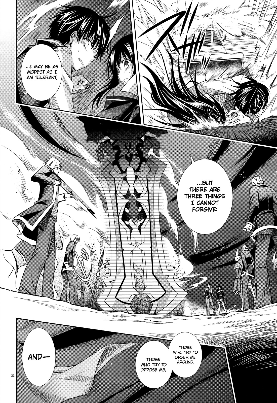 Unbreakable Machine Doll. Chapter 27.2 page 21 - Chapter 27 v2 : ep.27 - The ''Sword angel'' dances on a palm. 1