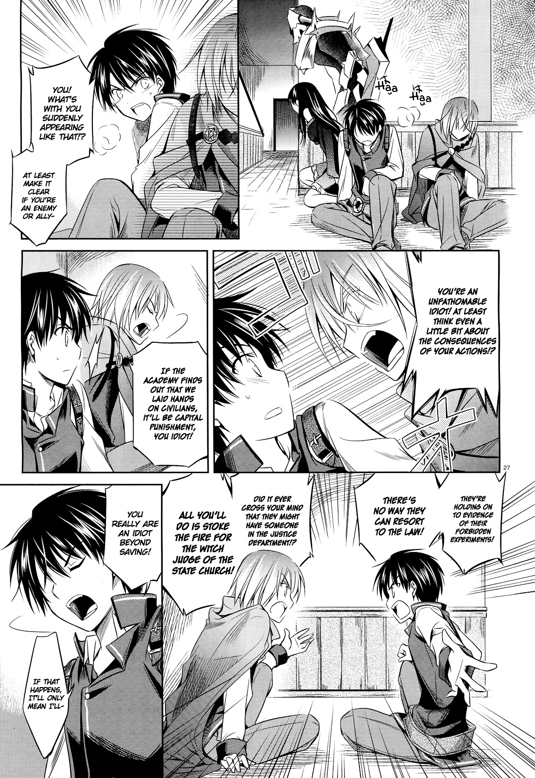 Unbreakable Machine Doll. Chapter 27.2 page 26 - Chapter 27 v2 : ep.27 - The ''Sword angel'' dances on a palm. 1