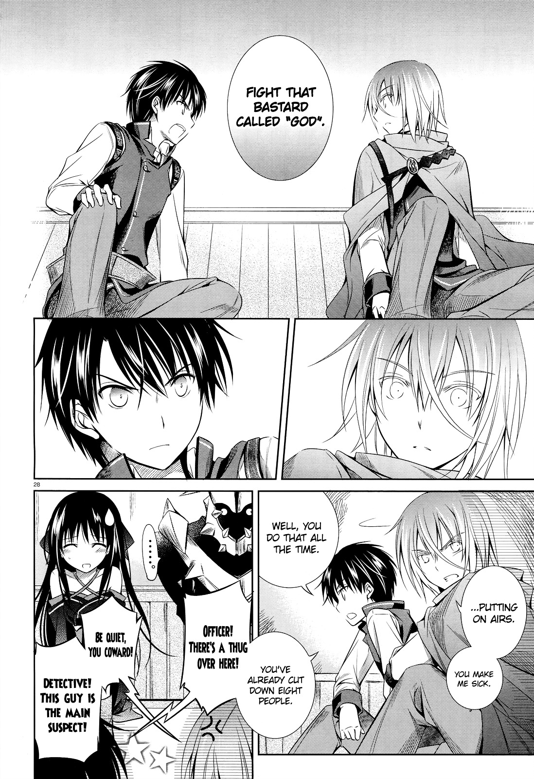 Unbreakable Machine Doll. Chapter 27.2 page 27 - Chapter 27 v2 : ep.27 - The ''Sword angel'' dances on a palm. 1