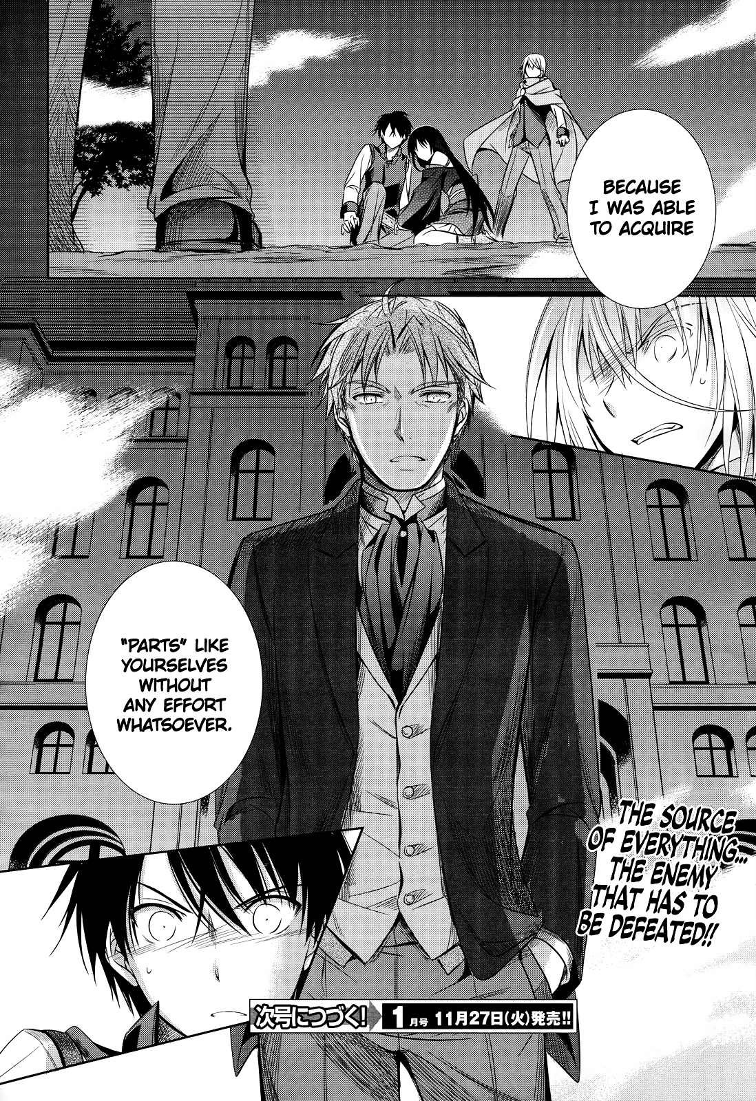 Unbreakable Machine Doll. Chapter 27.2 page 33 - Chapter 27 v2 : ep.27 - The ''Sword angel'' dances on a palm. 1