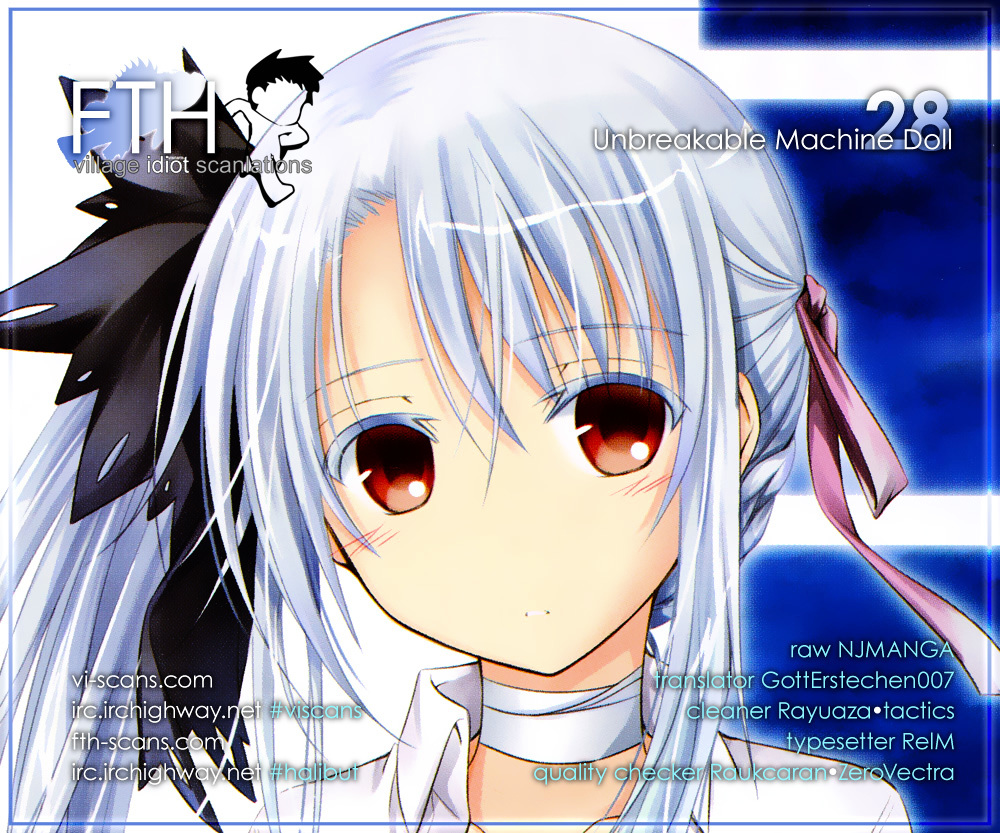 Unbreakable Machine Doll. Chapter 28.2 page 1 - Chapter 28 v2 : ep.28 - The ''Sword angel'' dances on a palm. 2