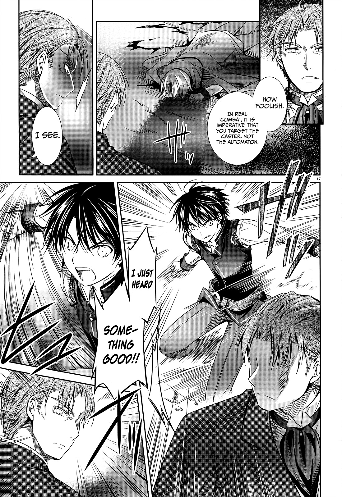 Unbreakable Machine Doll. Chapter 28.2 page 18 - Chapter 28 v2 : ep.28 - The ''Sword angel'' dances on a palm. 2