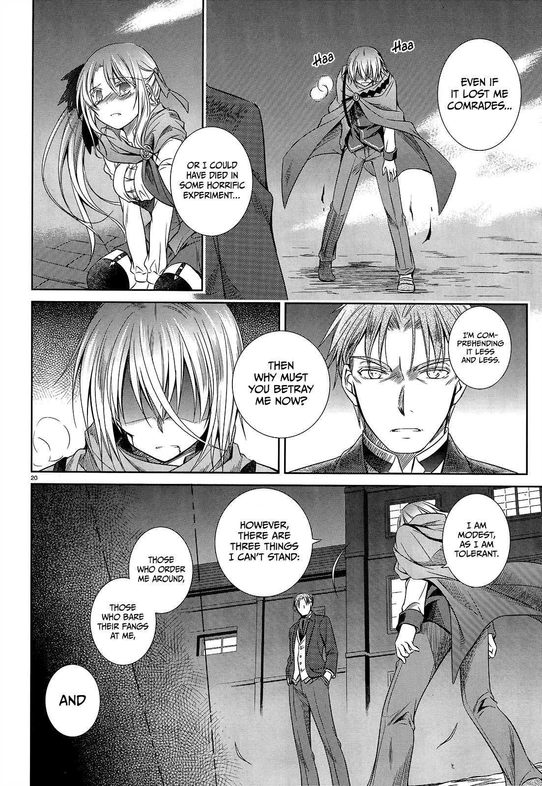 Unbreakable Machine Doll. Chapter 28.2 page 21 - Chapter 28 v2 : ep.28 - The ''Sword angel'' dances on a palm. 2