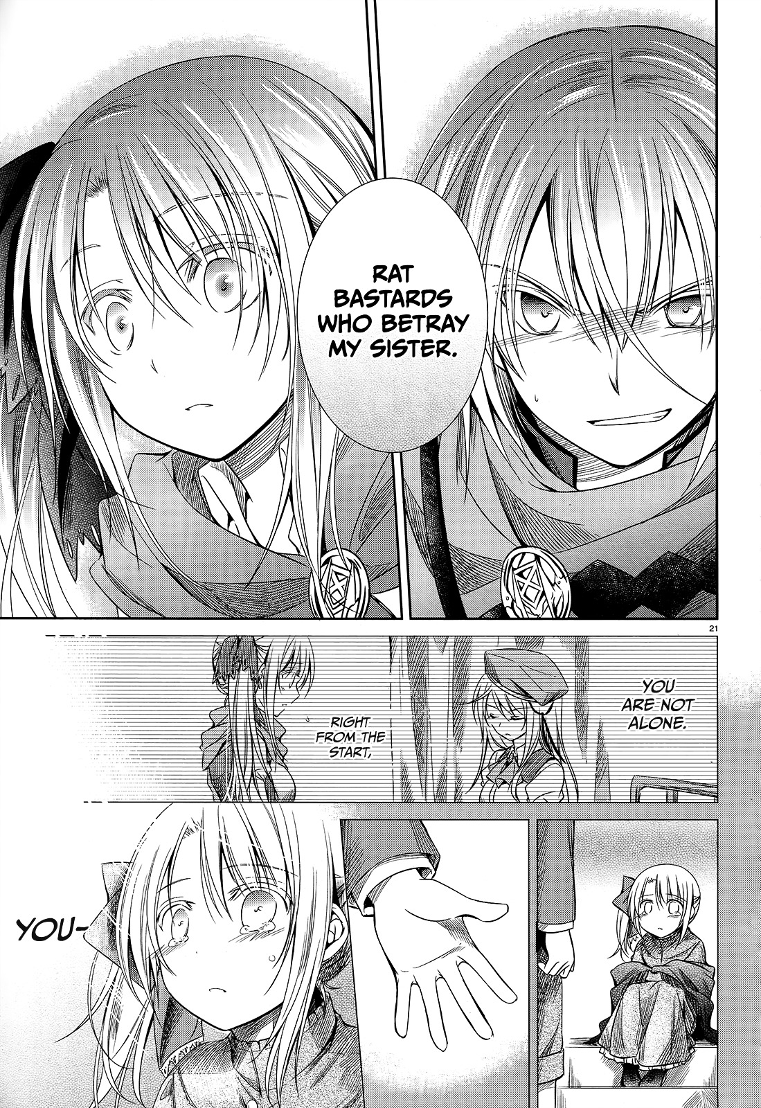 Unbreakable Machine Doll. Chapter 28.2 page 22 - Chapter 28 v2 : ep.28 - The ''Sword angel'' dances on a palm. 2