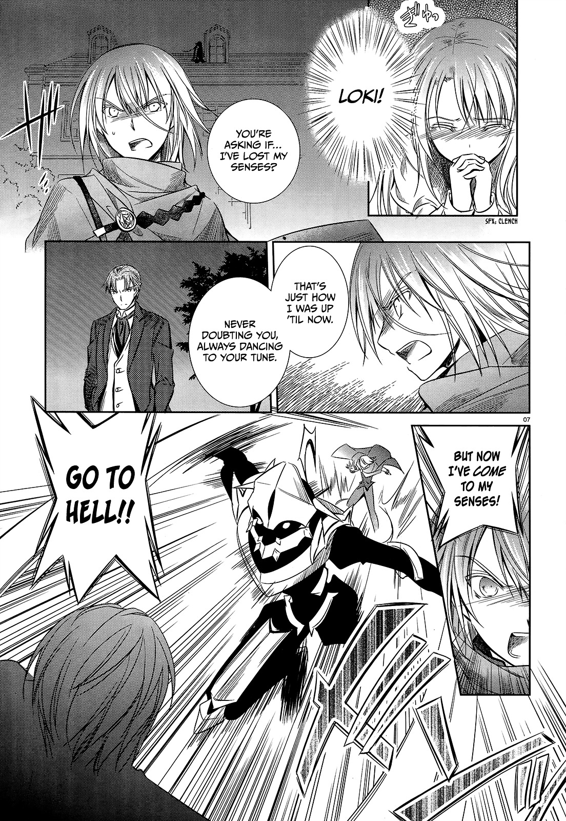 Unbreakable Machine Doll. Chapter 28.2 page 8 - Chapter 28 v2 : ep.28 - The ''Sword angel'' dances on a palm. 2