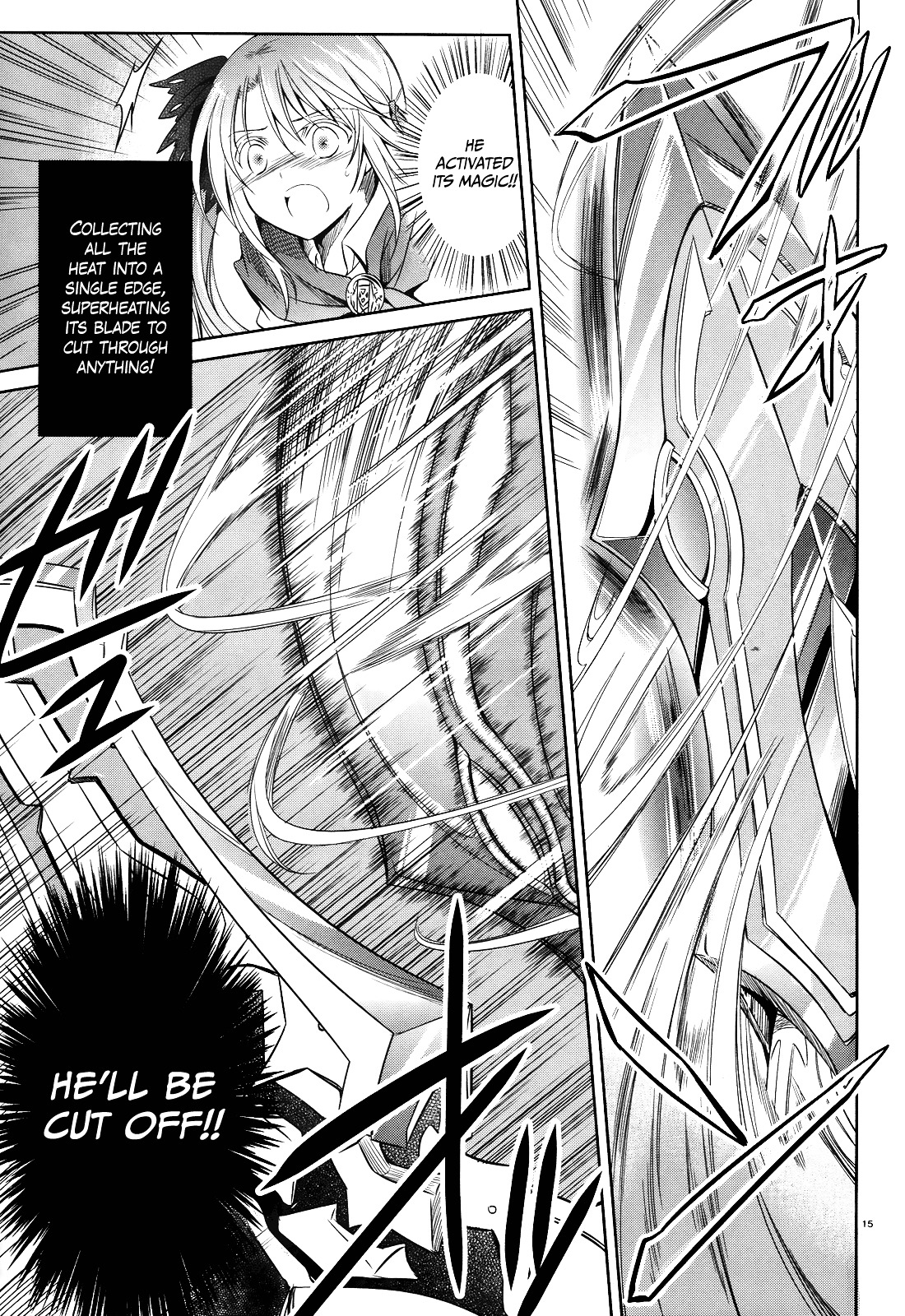 Unbreakable Machine Doll. Chapter 29.2 page 15 - Chapter 29 v2 : ep.29 - The ''Sword angel'' dances on a palm. 3