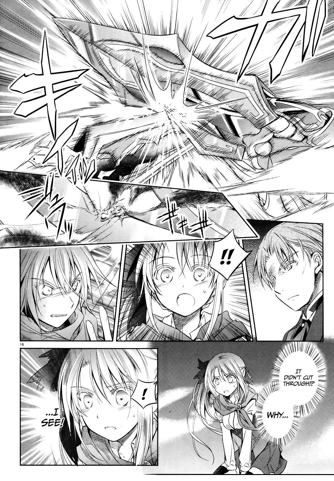 Unbreakable Machine Doll. Chapter 29.2 page 16 - Chapter 29 v2 : ep.29 - The ''Sword angel'' dances on a palm. 3