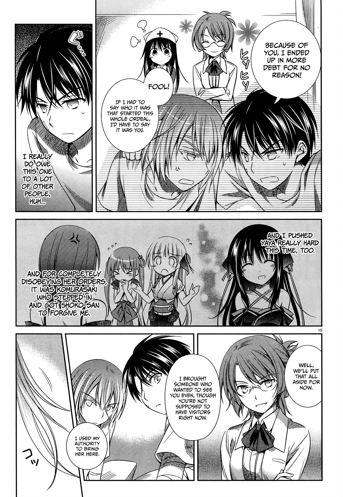 Unbreakable Machine Doll. Chapter 30.2 page 18 - Chapter 30 v2 : ep.30 - The ''Sword angel'' dances on a palm. 4