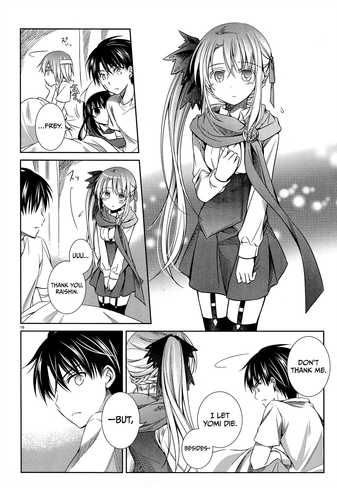 Unbreakable Machine Doll. Chapter 30.2 page 19 - Chapter 30 v2 : ep.30 - The ''Sword angel'' dances on a palm. 4