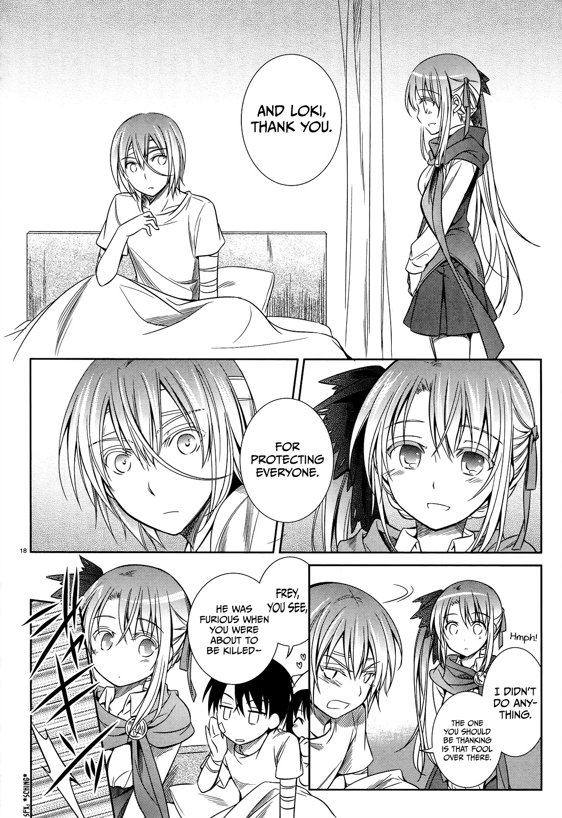 Unbreakable Machine Doll. Chapter 30.2 page 21 - Chapter 30 v2 : ep.30 - The ''Sword angel'' dances on a palm. 4