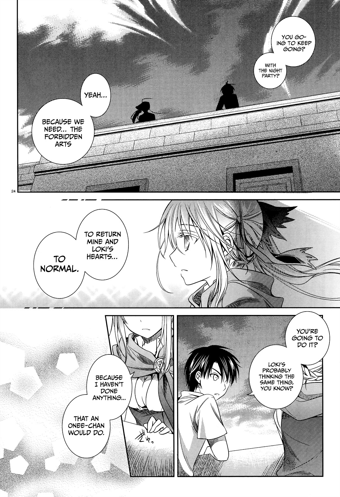 Unbreakable Machine Doll. Chapter 30.2 page 27 - Chapter 30 v2 : ep.30 - The ''Sword angel'' dances on a palm. 4